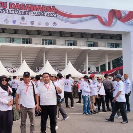 Pambakal Bawahan Seberang Mengikuti Kegiatan Satu Dasawarsa Undang-Undang Desa